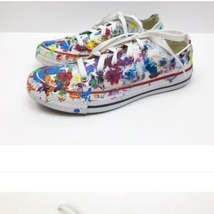Converse Chuck Taylor Paint Splatter Low Top Shoes